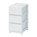 プラスチック チェスト 3段・4段・5段 スリム・ワイド 単品・セット