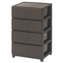 プラスチック チェスト 3段・4段・5段 スリム・ワイド 単品・セット