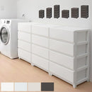 プラスチック チェスト 3段・4段・5段 スリム・ワイド 単品・セット