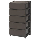 プラスチック チェスト 3段・4段・5段 スリム・ワイド 単品・セット