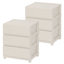 プラスチック チェスト 3段・4段・5段 スリム・ワイド 単品・セット