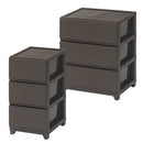 プラスチック チェスト 3段・4段・5段 スリム・ワイド 単品・セット