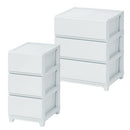 プラスチック チェスト 3段・4段・5段 スリム・ワイド 単品・セット