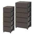 プラスチック チェスト 3段・4段・5段 スリム・ワイド 単品・セット