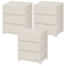 プラスチック チェスト 3段・4段・5段 スリム・ワイド 単品・セット