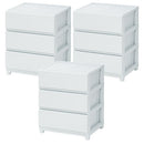 プラスチック チェスト 3段・4段・5段 スリム・ワイド 単品・セット