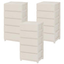 プラスチック チェスト 3段・4段・5段 スリム・ワイド 単品・セット