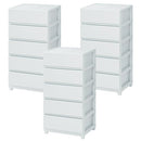 プラスチック チェスト 3段・4段・5段 スリム・ワイド 単品・セット