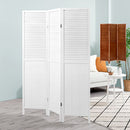 ルーバーパーテーション〔3連〕 パーテーション 3連 衝立 高さ160 幅120 部屋 仕切り 間仕切り 遮光 木製 和風 折りたたみ 自立 テレワーク リビング オフィス ぼん家具