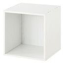 キューブボックス収納〔幅35cm・深型〕 キューブボックス 幅35cm おしゃれ 扉付き カラーボックス 収納ボックス 1段 A4 本棚 オープンラック 木製 スリム コンパクト 積み重ね ぼん家具