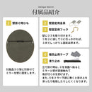 アンティーク調ミラー〔円形〕 鏡 壁掛け鏡 ウォールミラー 円形 丸 おしゃれ 姿見 壁掛けミラー 洗面鏡 丸鏡 大型 北欧 アンティーク ゴールド 化粧台 玄関 洗面台 ぼん家具