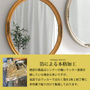 アンティーク調ミラー〔円形〕 鏡 壁掛け鏡 ウォールミラー 円形 丸 おしゃれ 姿見 壁掛けミラー 洗面鏡 丸鏡 大型 北欧 アンティーク ゴールド 化粧台 玄関 洗面台 ぼん家具