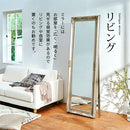 アンティーク調ミラー〔幅60cm〕 スタンドミラー 姿見鏡 全身鏡 おしゃれ 全身ミラー 姿見 大型鏡 アンティーク ゴールド 高さ180 幅60 大きめ 木製 レトロ 玄関 リビング 寝室 ぼん家具