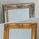 アンティーク調ミラー〔幅60cm〕 スタンドミラー 姿見鏡 全身鏡 おしゃれ 全身ミラー 姿見 大型鏡 アンティーク ゴールド 高さ180 幅60 大きめ 木製 レトロ 玄関 リビング 寝室 ぼん家具