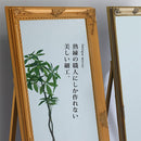 アンティーク調ミラー〔幅90cm〕開梱設置サービス無料 スタンドミラー 姿見鏡 全身鏡 おしゃれ 全身ミラー 姿見 大型鏡 アンティーク ゴールド 高さ180 幅90 ワイド 木製 レトロ 玄関 リビング 寝室 ぼん家具