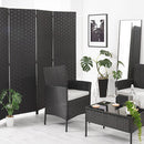 パーテーション〔4連〕 高さ174cm 重さ約5Kg 軽量で楽々移動 オフィス 間仕切り 目隠し 玄関 衝立 持ち運び 可動式 自立   ぼん家具