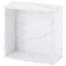 キューブボックス収納〔幅35cm・薄型〕