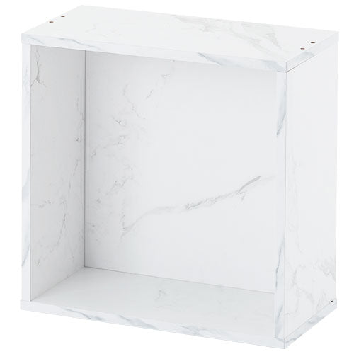 キューブボックス収納〔幅35cm・薄型〕