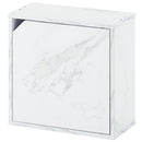 キューブボックス収納〔幅35cm・薄型〕