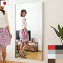 割れないミラー〔80×150cm〕 全身鏡 姿見鏡 姿見 ミラー鏡 フィルム 割れない鏡 全身 壁掛け 軽量 持ち運び おしゃれ リビング 大型 おすすめ 玄関 北欧 日本製 80×150cm 鏡 ぼん家具