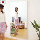 割れないミラー〔85×170cm〕 全身鏡 姿見鏡 姿見 ミラー鏡 フィルム 割れない鏡 全身 壁掛け 軽量 持ち運び おしゃれ リビング 大型 おすすめ 玄関 北欧 日本製 85×170cm 鏡 ぼん家具