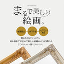 卓上アンティーク調ミラー〔大〕 スタンドミラー 卓上ミラー 鏡 アンティーク 化粧鏡 おしゃれ メイクミラー 卓上鏡 木製 大型 大きめ ゴールド スタンド式 玄関 化粧台 ぼん家具