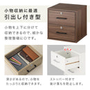 鍵付きキューブボックス収納〔幅35cm・深型〕