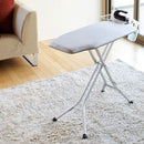 スタンド式解決プレス　アルミ脚 アイロン台 スタンド式 アイロンボード 天板 メッシュ構造 スチームアイロン おしゃれ アイロンがけ アイロンホルダー付き 新生活 山崎実業