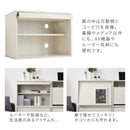 [ 幅60cm ] キューブボックス型テレビ台 テレビ台 ローボード おしゃれ キューブボックス キャビネット 収納 木製 北欧 引き出し 大容量 A4 フラップ扉 リビング 幅60 奥行40 高さ45 白 茶 ぼん家具