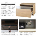 [ 幅60cm ] キューブボックス型テレビ台 テレビ台 ローボード おしゃれ キューブボックス キャビネット 収納 木製 北欧 引き出し 大容量 A4 フラップ扉 リビング 幅60 奥行40 高さ45 白 茶 ぼん家具