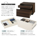 [ 幅60cm ] キューブボックス型テレビ台 テレビ台 ローボード おしゃれ キューブボックス キャビネット 収納 木製 北欧 引き出し 大容量 A4 フラップ扉 リビング 幅60 奥行40 高さ45 白 茶 ぼん家具