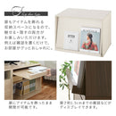 [ 幅60cm ] キューブボックス型テレビ台 テレビ台 ローボード おしゃれ キューブボックス キャビネット 収納 木製 北欧 引き出し 大容量 A4 フラップ扉 リビング 幅60 奥行40 高さ45 白 茶 ぼん家具