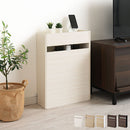 ルーター収納ボックス〔大〕 ルーターボックス 可動棚 ケーブル 電源タップ 収納 薄型 木目調 リビング ぼん家具