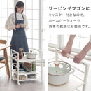 キャスター付きサイドワゴン