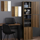 扉付き収納ボックス カラーボックス 収納ボックス 本棚 扉付き スリム 大容量 おしゃれ 収納ボックス コミックラック 木製 隙間収納 幅40cm a4 棚 漫画 ハイタイプ ぼん家具