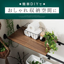 伸縮式つっぱり棚 突っ張り棚 突っ張り 棚 おしゃれ 突っ張りラック トイレ 上 収納 つっぱり棚 伸縮棚 木目調 トイレ収納 つっぱり 収納棚 つっぱり棒 木製 強力 伸縮 ぼん家具