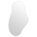 ウェーブミラー 鏡 壁掛け ウォールミラー ノンフレーム 姿見 飛散防止 ウェーブミラー 約 幅65 115 玄関鏡 フレームレス 化粧 鏡台 韓国風 波形ミラー 雲形 大型 ぼん家具