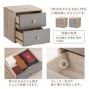 木製キューブボックス〔幅35cm〕 木製キューブボックス〔幅35cm〕 本棚 ラック キューブボックス収納 韓国インテリア グレージュ PUTUPUTU