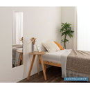 アクリルミラー〔4枚セット〕 割れない鏡 姿見 全身鏡 ウォールミラー アクリルミラー 約 30×30cm 四角 4枚セット おしゃれ 貼る鏡 壁 穴あけ不要 粘着シール付き 軽量 ぼん家具