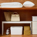 木製整理棚〔奥行26cm〕 コの字ラック 2個セット 木製 整理棚 収納ラック 積み重ね クローゼット 押入れ ぼん家具