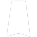 コーナーハンガーラック 衣類収納 ハンガーラック コーナーハンガーラック L字 パイプハンガー 洋服掛けラック ワードローブ 洋服ラック スリム 低め スチール 天然木 ぼん家具