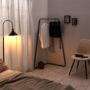 コーナーハンガーラック 衣類収納 ハンガーラック コーナーハンガーラック L字 パイプハンガー 洋服掛けラック ワードローブ 洋服ラック スリム 低め スチール 天然木 ぼん家具