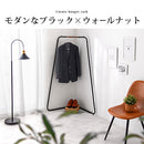 コーナーハンガーラック 衣類収納 ハンガーラック コーナーハンガーラック L字 パイプハンガー 洋服掛けラック ワードローブ 洋服ラック スリム 低め スチール 天然木 ぼん家具