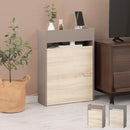 ケーブルボックス〔大〕 ルーターボックス 可動棚 韓国インテリア グレージュ ケーブル 電源タップ 収納 薄型 PUTUPUTU