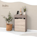 ケーブルボックス〔大〕 ルーターボックス 可動棚 韓国インテリア グレージュ ケーブル 電源タップ 収納 薄型 PUTUPUTU