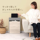 ケーブルボックス〔大〕 ルーターボックス 可動棚 韓国インテリア グレージュ ケーブル 電源タップ 収納 薄型 PUTUPUTU