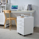 サイドチェスト サイドチェスト キャスター キャビネット デスクワゴン 3段 サイドワゴン 引き出し シンプル 北欧 木製 デスク下 整理整頓 A4サイズ 収納 書類 ぼん家具