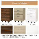 サイドチェスト サイドチェスト キャスター キャビネット デスクワゴン 3段 サイドワゴン 引き出し シンプル 北欧 木製 デスク下 整理整頓 A4サイズ 収納 書類 ぼん家具