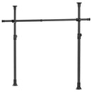 つっぱり式ハンガーラック 突っ張りハンガーラック 押入れ スチール製 ポール 洋服掛け 収納 クローゼット 簡単 縦横伸縮 ぼん家具