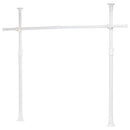 つっぱり式ハンガーラック 突っ張りハンガーラック 押入れ スチール製 ポール 洋服掛け 収納 クローゼット 簡単 縦横伸縮 ぼん家具